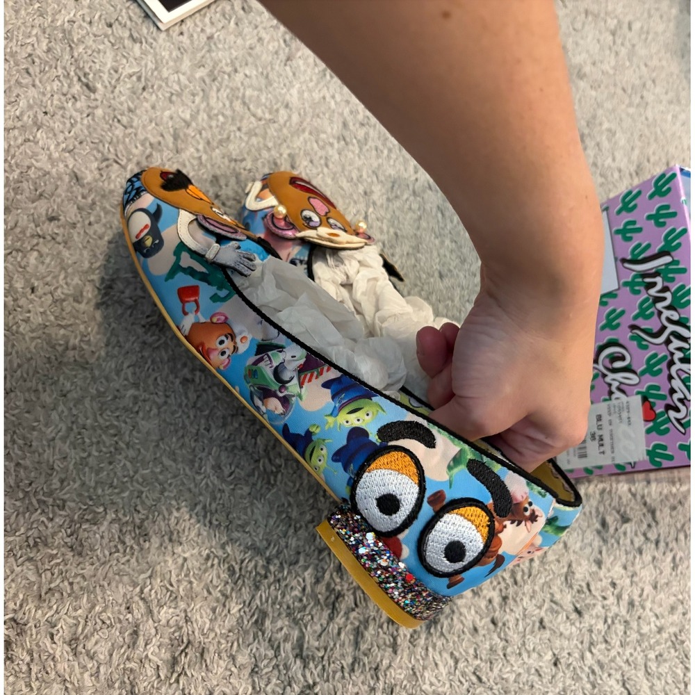 NEW Irregular Choice Disney Toy Story Keep Em Together Potato Head Flats SIZE 36 - Picture 6 of 9